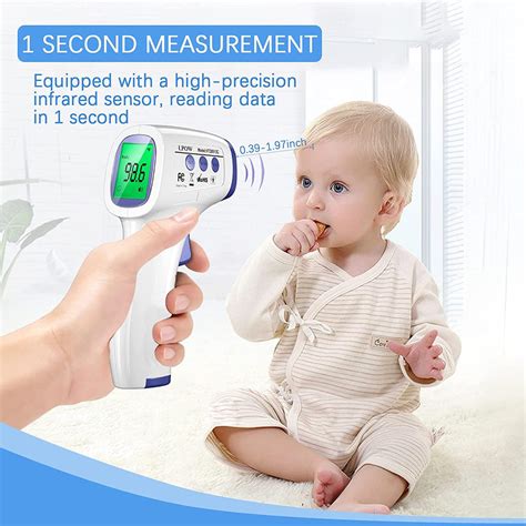 DR VAKU ® Infrared Digital Temperature Gun, Resolution Infrared Thermo ...