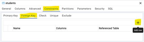 Image result for pgAdmin Partition Table