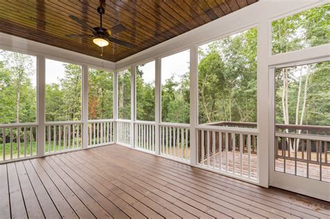 Screened Porch Jarman Homes