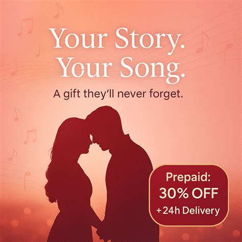 Personalized Anniversary Song | Custom Name & Love Story Music Gift ...