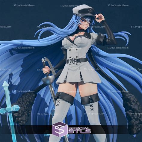 Esdeath 3D Model From Akame Ga Kill V3 | SpecialSTL