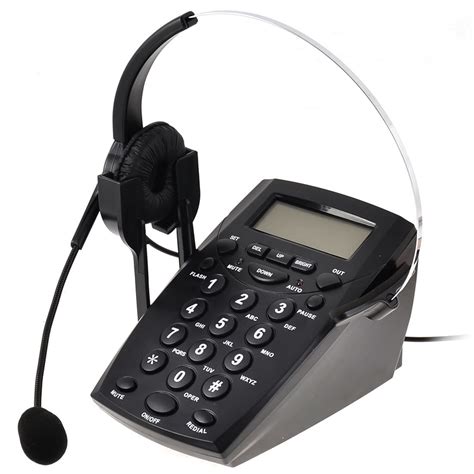 ZHuidjo RJ11 6P4C Call Center Dialpad Key Pad Headset Telephone w Phone ...