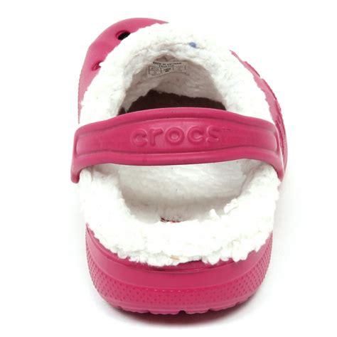E7080 sandalo bimba CROCS dark pink rubber sandal shoe kid girl