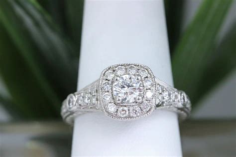 VERA WANG Diamond Engagement Ring Love Collection Rou… - Gem