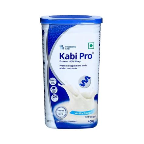 Kabipro (100% Whey Protein Vanilla Flavour Powder) 400g - Cureka ...