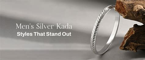 Stylish Silver Kada for Men – Touch925