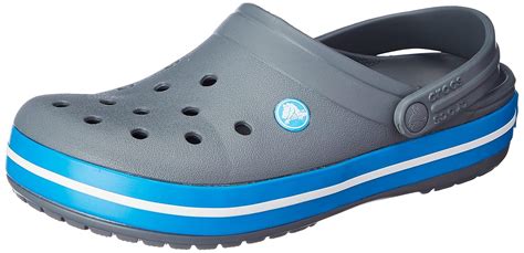 Crocs Crocband Charcoal/Ocean Clog-(11016-07W)-5 UK Men/ 6 UK Women ...