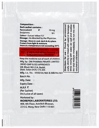 Moredot Sachet 1gm - Uses, Side Effects, Dosage, Price | Truemeds