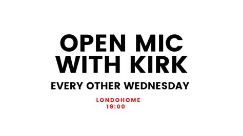 Open Mic with Kirk, David Praporgescu 31, București, Bucharest, 11 ...
