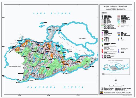 Peta Kabupaten Sumbawa