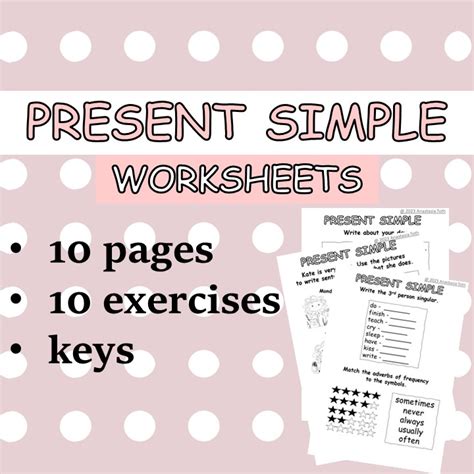 Image result for Present Simple Grammar Worksheets