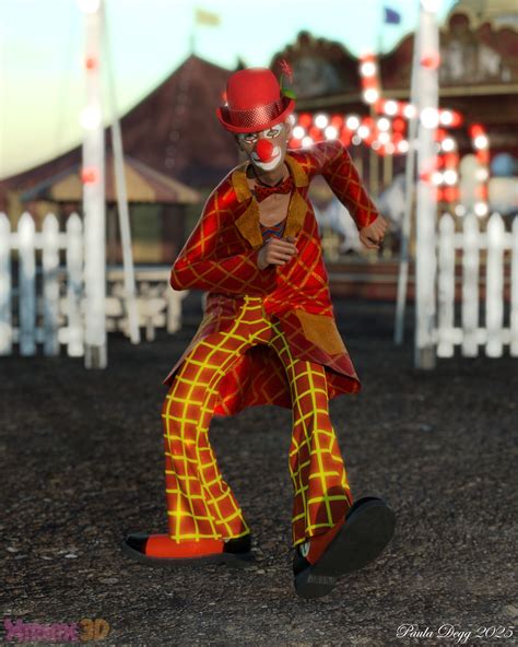 Xtreme3D Studio - Auguste the Clown for G8M by Cybertenko