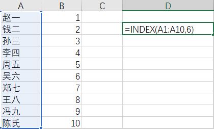 Excel函数入门-查找类-Index函数 - 知乎