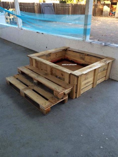 Image result for Sand Box Using Pallets