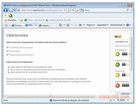 WOT Internet Explorer 20130902 - Download for PC Free