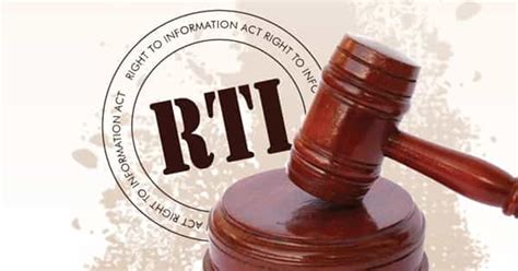 FAQs On RTI (Right To Information)