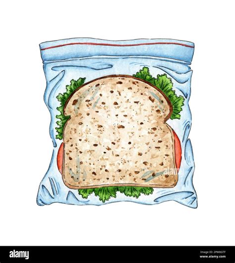 Plastic Sandwich Bag Clipart