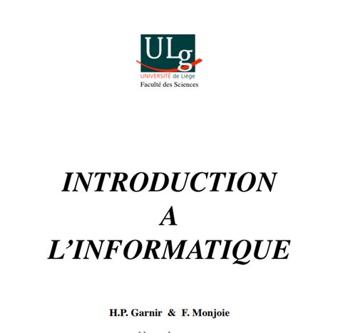 Informatique Generale PDF 的图像结果