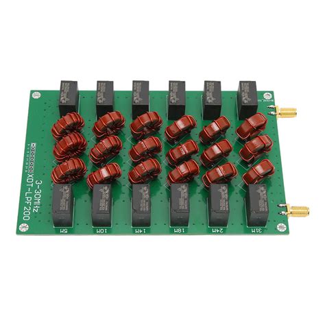 Buy ASHATA Low Pass Filter, Low Pass Filter Board Professional 3 30Mhz ...