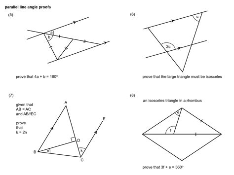 Image result for Angle Theorems Parallel Lines