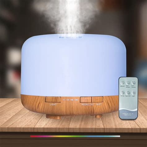 Buy EVERDOSS Essential Oil Diffusers, 500ml Cool Mist Diffuser with 7 ...