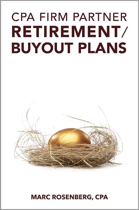 CPA Firm Partner Retirement / Buyout Plans - Rosenberg Associates