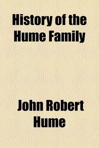 History of the Hume Family : John Robert Hume: Amazon.in: Books
