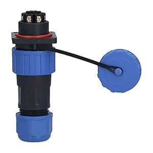 ME- Aviation Cable Connector, IP68 5A LP20 Waterproof Thread Panel ...