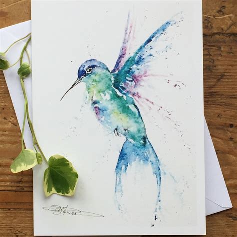 Image result for Hummingbird Card