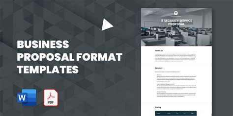 Image result for Proposal PDF Sample Format