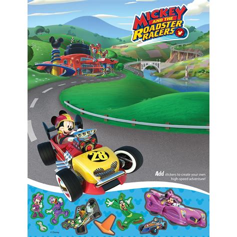 SmileMakers Mickey Mouse Sticker Activity Sheets - Prizes 50 Per Pack ...
