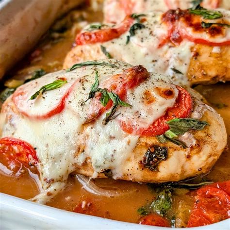Low Sodium Chicken Caprese Recipe - Low So Recipes