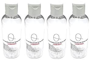 Buy Aura 100 ML Clear, Transparent, Empty, Refillable, Portable ...