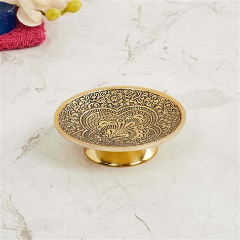 Buy Raja Rani Imperial Metal Soap Dish from Home Centre at just INR 549.0
