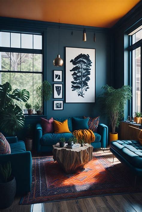 10 Peacock Green Colour Combinations For Home Decor