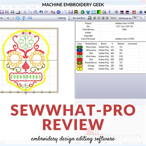 Sew What Pro Easy Tutorial 的图像结果