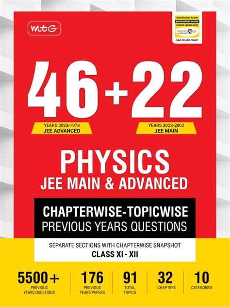 MTG 46 + 22 Years JEE Main and IIT JEE Advanced Previous Years Solved ...