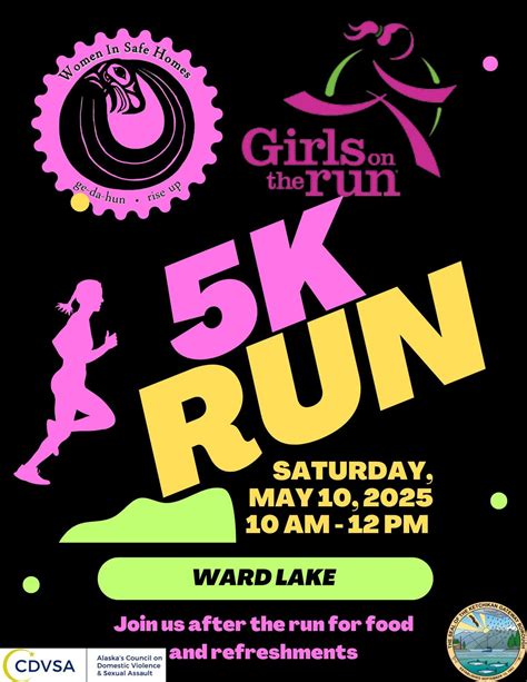 Girls on the Run 5K, Ward Lake, Ketchikan, 10 May 2025 | AllEvents