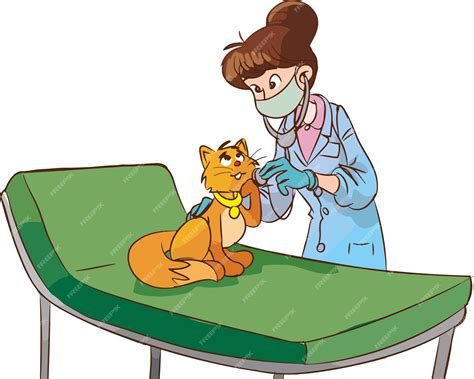 Cat Vet Clipart