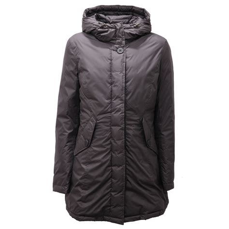 3194AF giubbotto donna FREEDOMDAY carbon black down padded jacket women
