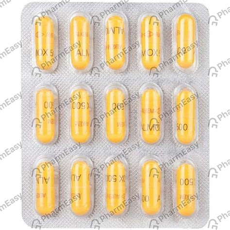 Almox 500 Capsule: Uses, Side-effects, Price, Dosage & More Info ...