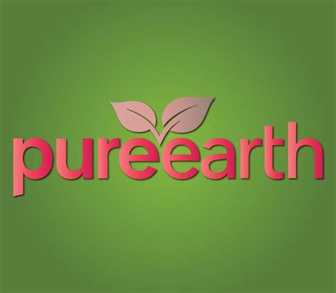 Pure earth ecofriendly logo design with natural elements | Premium Vector