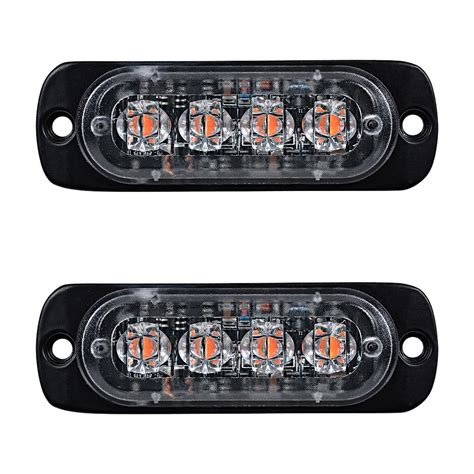 Car Auto Ultra Slim Hazard Security Emergency Warning Flashlight Strobe ...