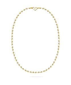 BHIMA Jewels 22K Hallmark (916) Purity Yellow Gold Ball Chain : Amazon ...