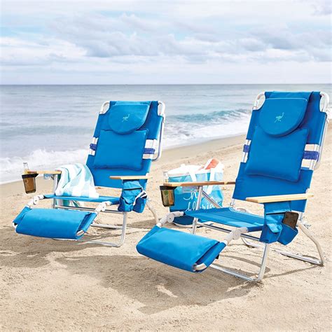 Deluxe Ostrich 3-In-1 Beach Chair - Perfect for Relaxing on the Beach
