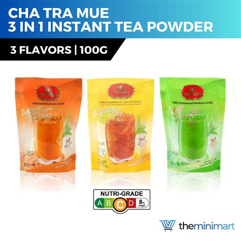 Cha Tra Mue Instant Thai Tea & Milk Tea Powder 100g | Shopee Singapore