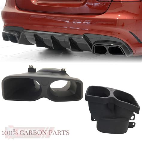 CKM Car Design - 2b. Carbon DIFF PIPES for E63 AMG FACELIFT 14-16 back