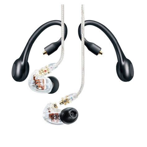 Shure SE535 Sound Isolating Earphones with True Wireless, Clear at ...