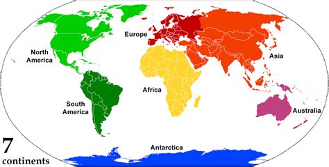 Which continent is known as the New World?