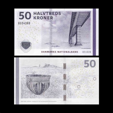 Denmark 50 Kroner 2016 UNC Bank Note P-65h(1) for Collection
